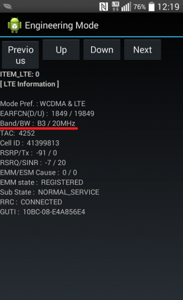 Band3(1.7Ghz)